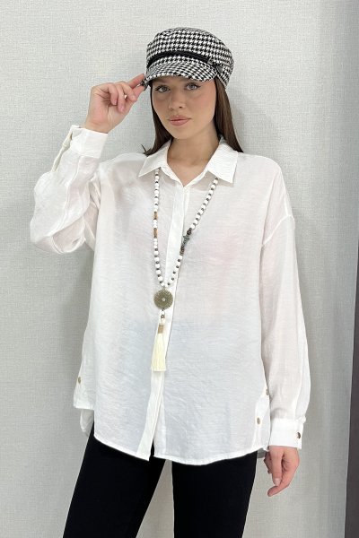 YAN ÇITÇITLI GÖMLEK