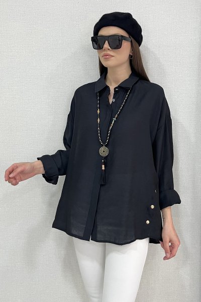 YAN ÇITÇITLI GÖMLEK