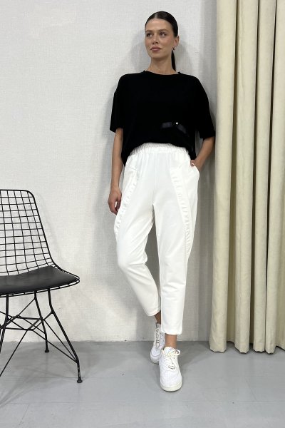 ŞERİTLİ CEPLİ PANTOLON