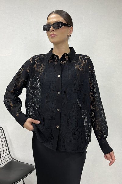 DÜĞMELİ GÜPÜR GÖMLEK