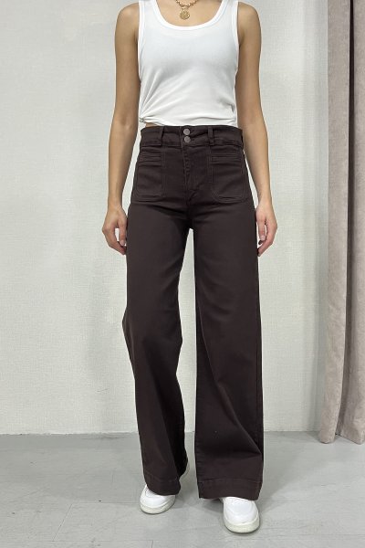 İKİ DÜĞMELİ BOL PAÇA JEAN